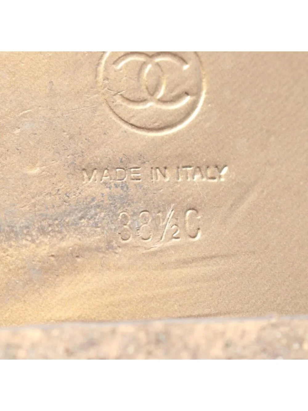 Chanel Boots CC Logo Long Leather